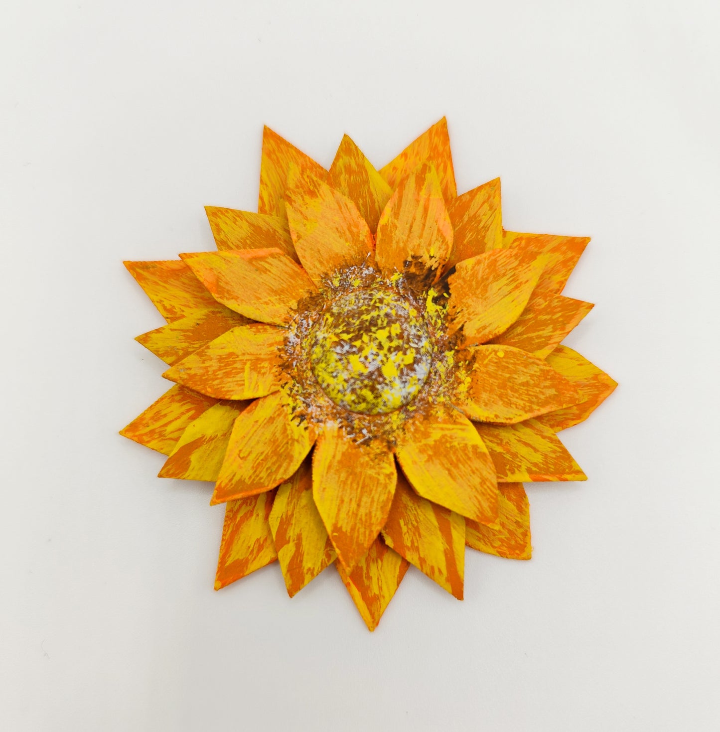 Imán Flor Girasol Amarilla