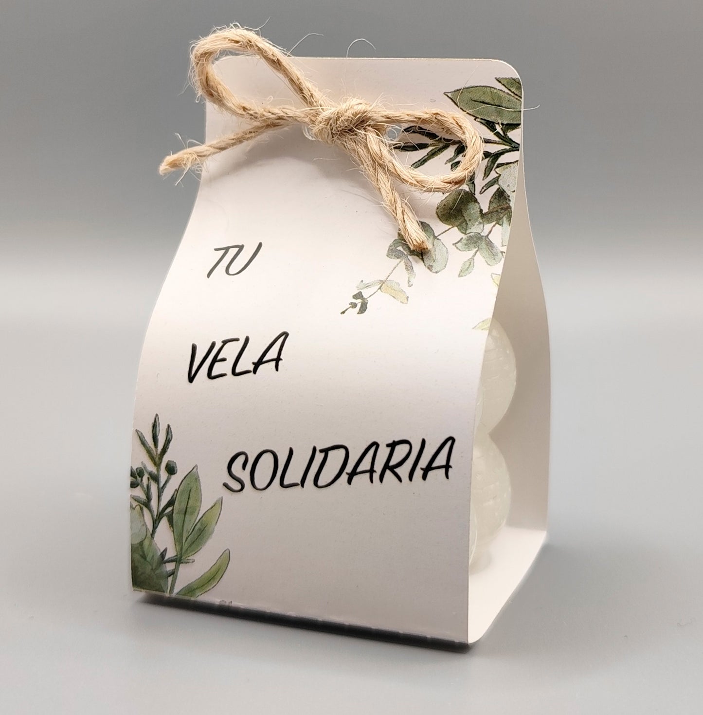 Vela bubble artesanal