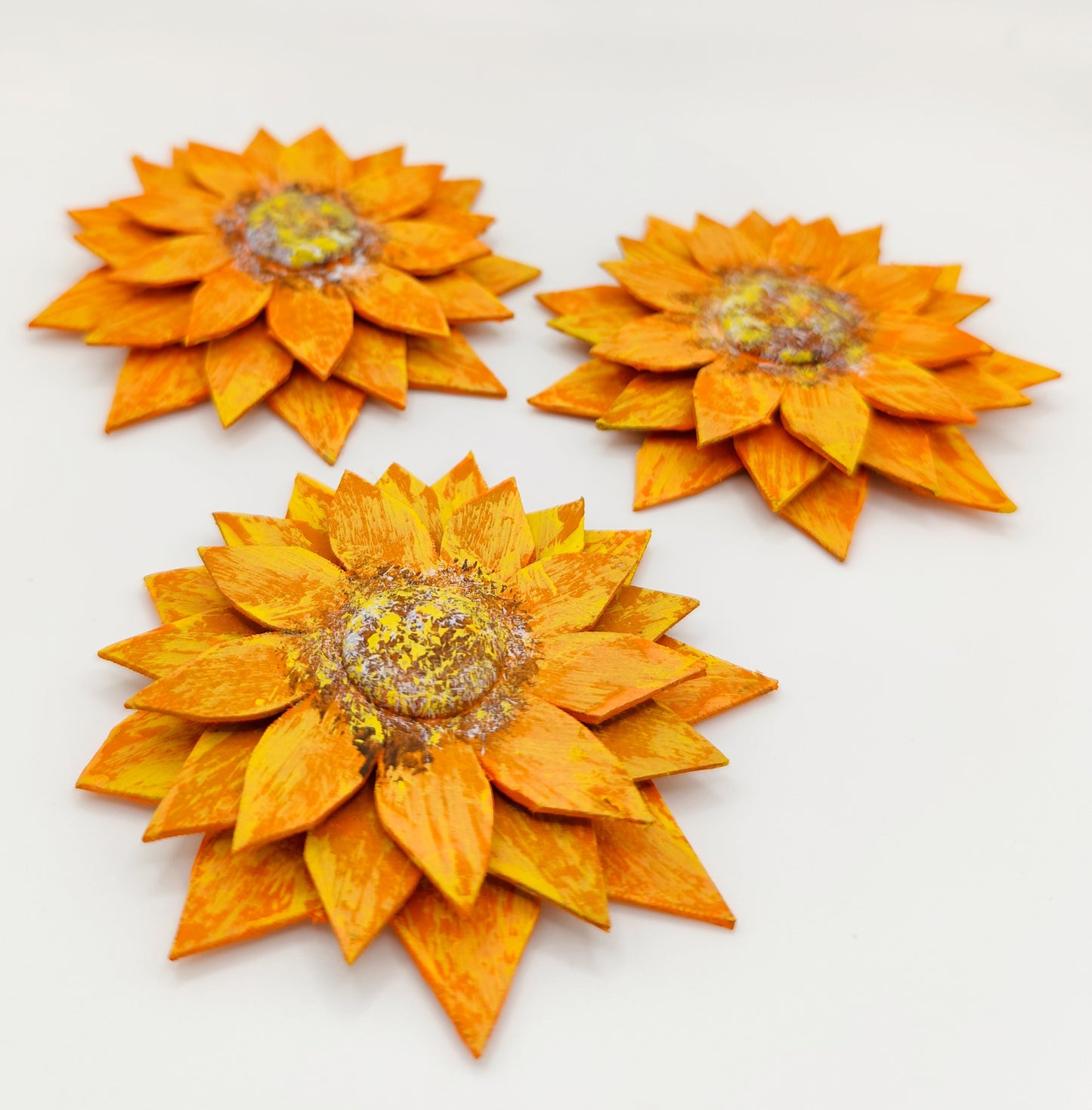 Imán Flor Girasol Amarilla