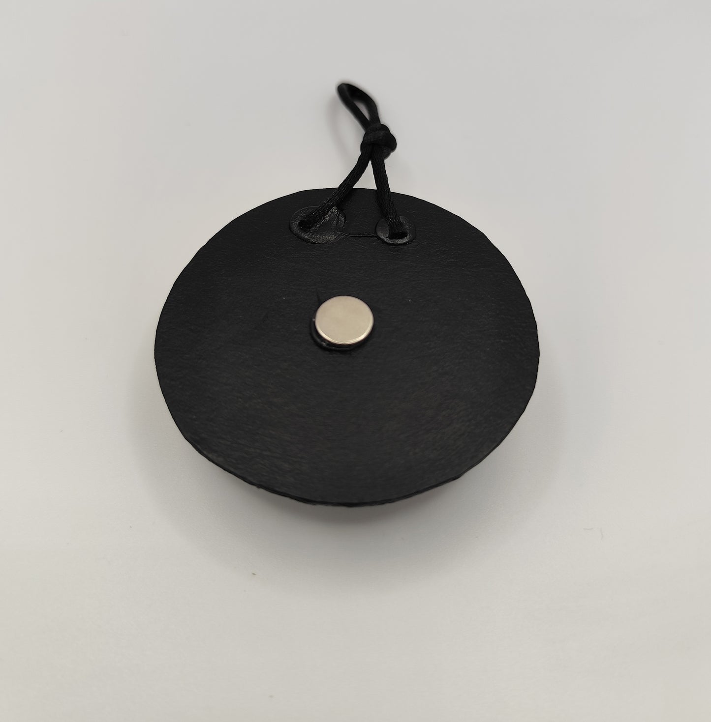 Imán Sombrero con lunares amarillos