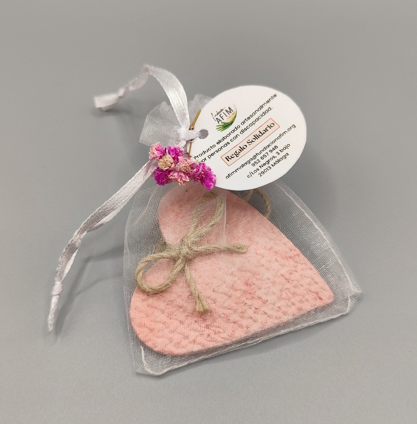 Difusor de arcilla perfumada (rosa)