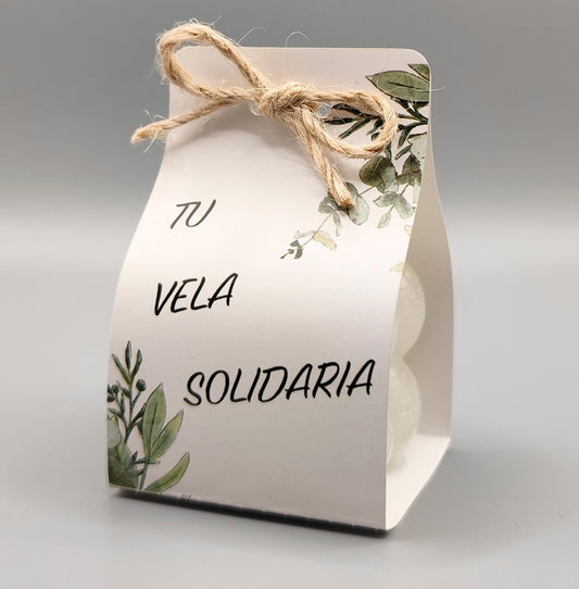 Vela bubble artesanal