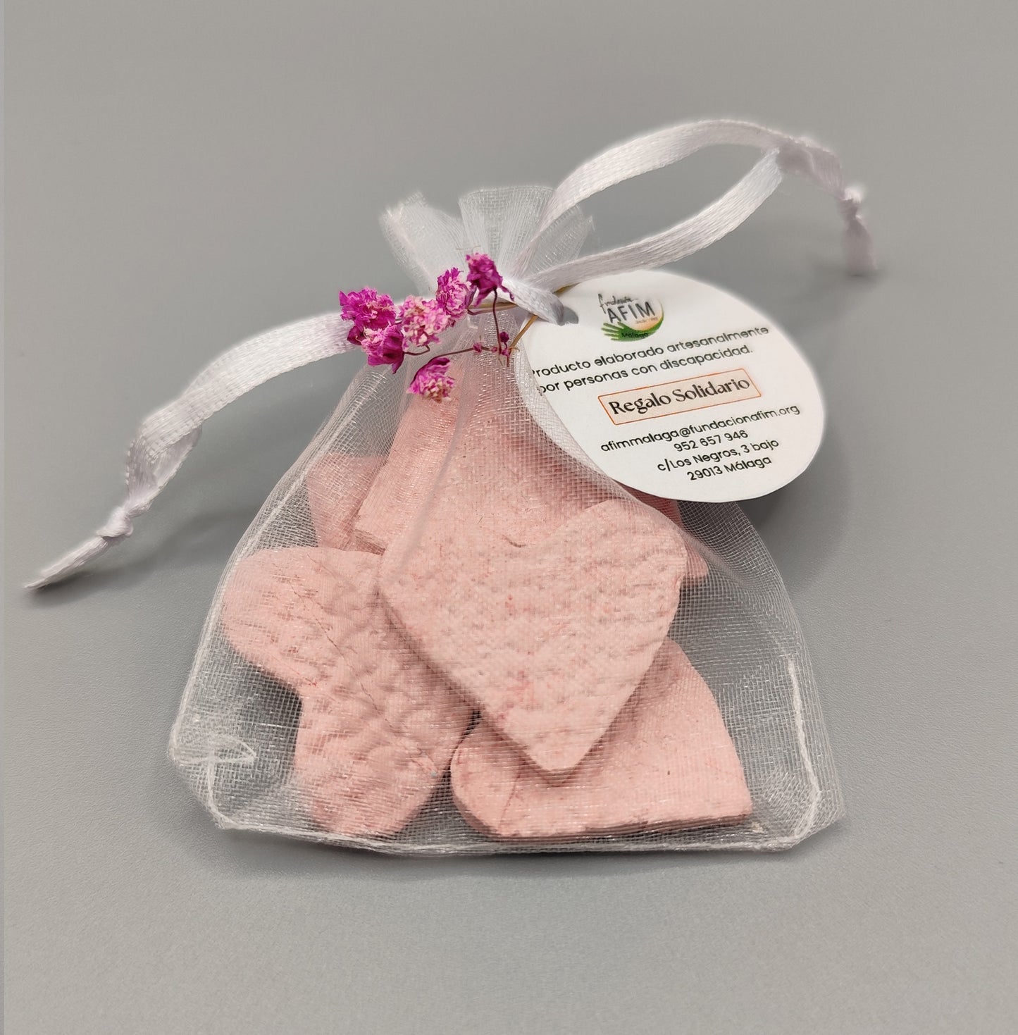 Difusor de arcillas perfumadas (rosa)